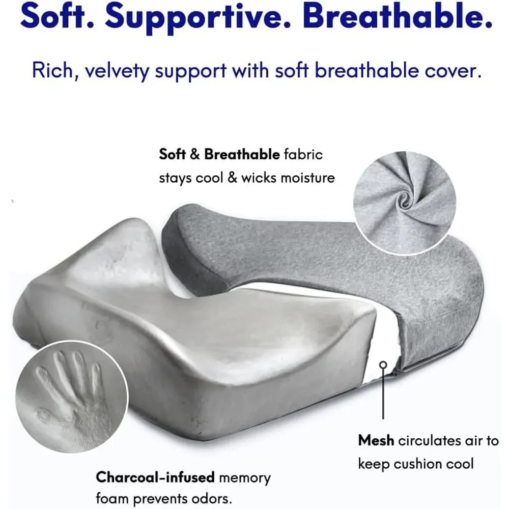 NEW C CUSHION LAB Patented Pressure Relief Seat Cushion for Long Sitting Hours
